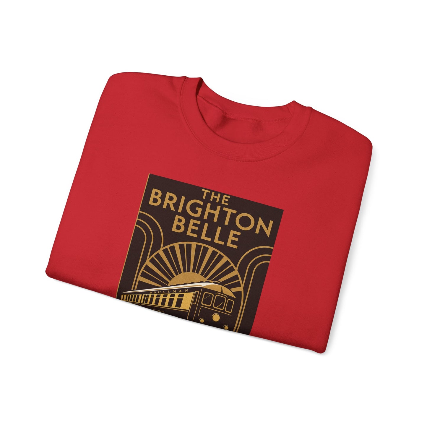 Brighton Belle Art Deco Sweatshirt — Vintage Pullman Train Crewneck