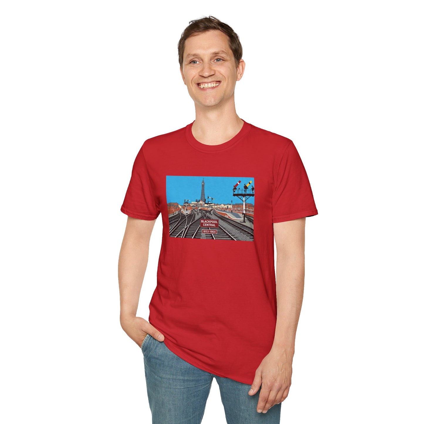 Blackpool Central Railway nostalgia T shirt