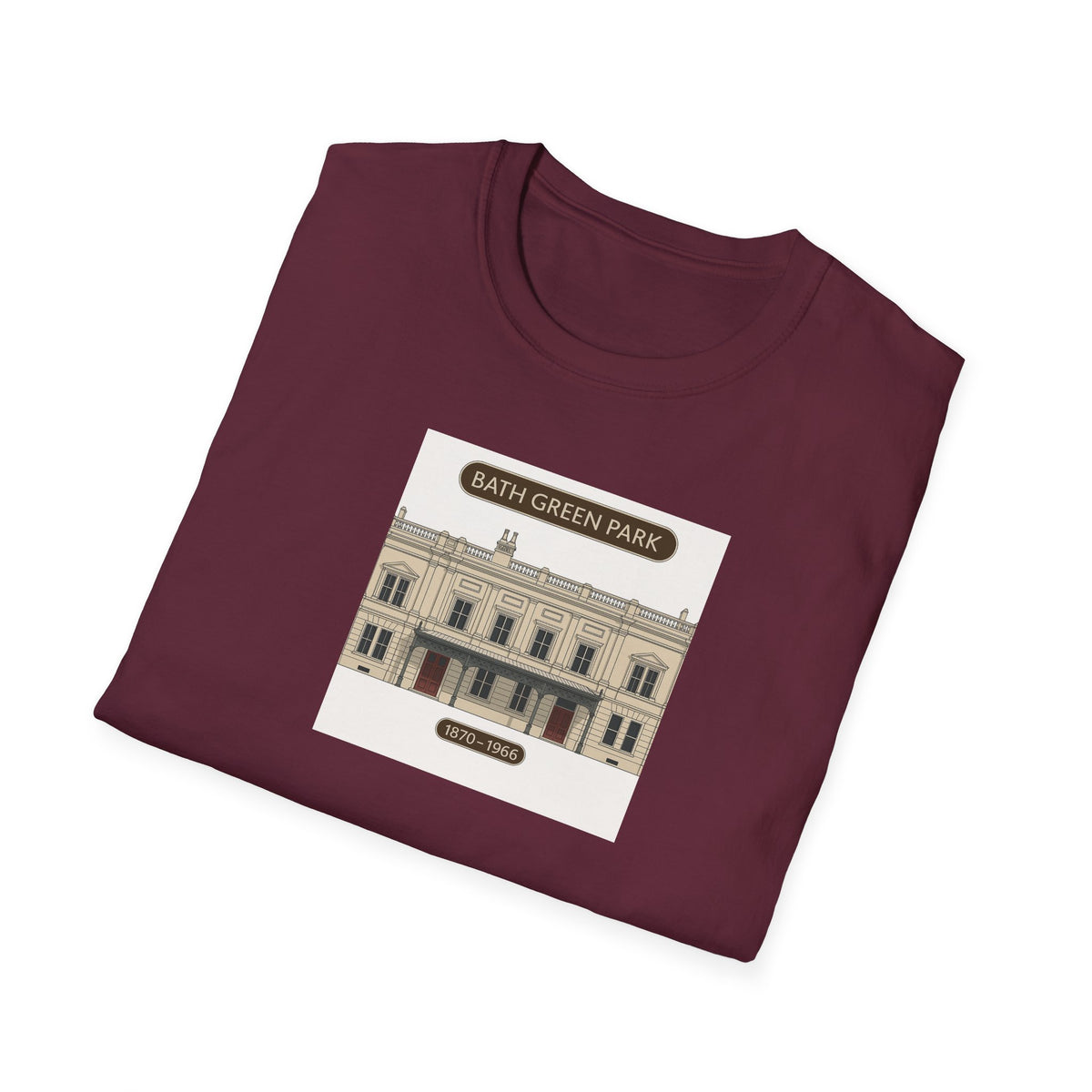 Vintage Bath Green Park Unisex T-Shirt
