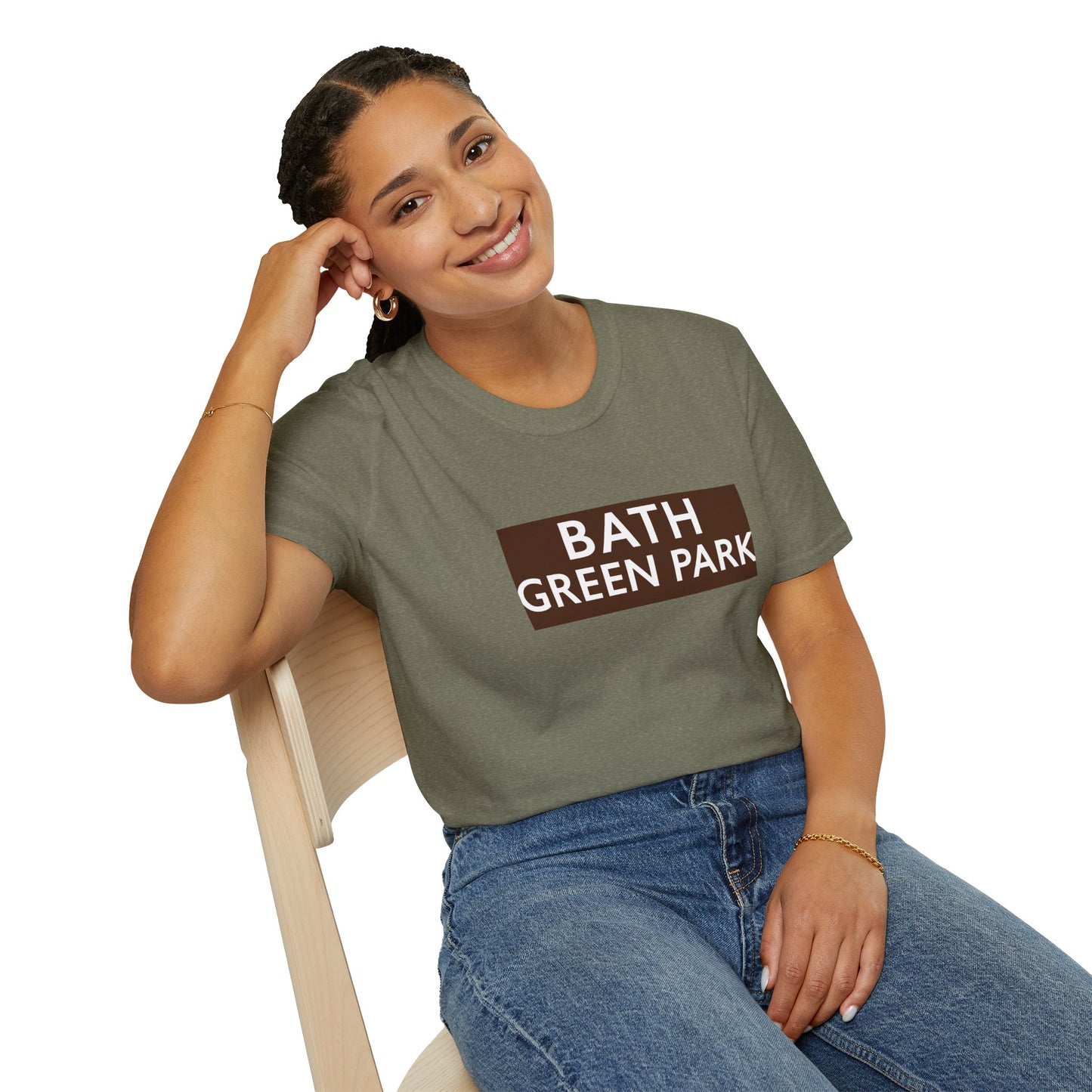 Vintage Bath Green Park Station Unisex T-Shirt