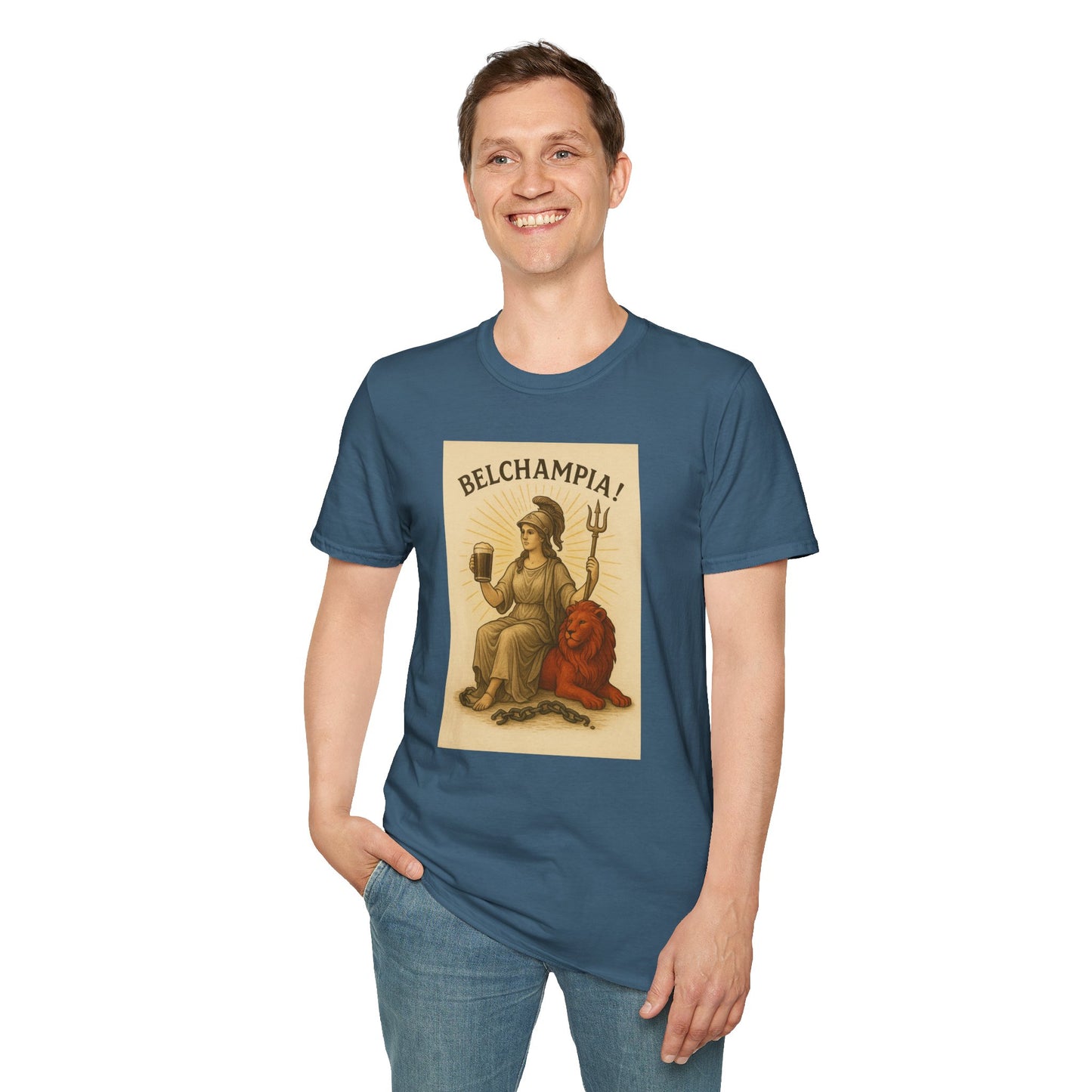 Official logo Belchampia T shirt