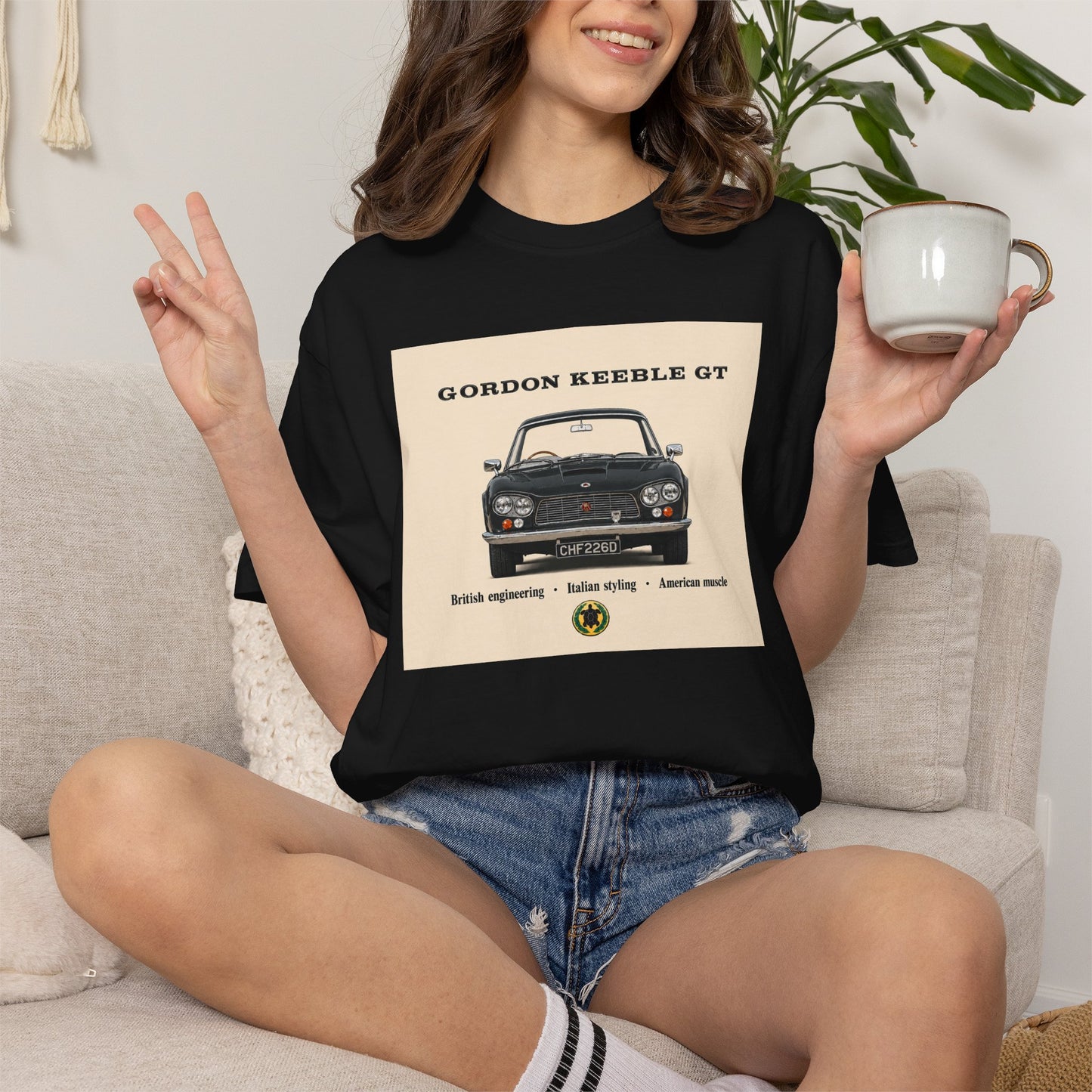 Gordon Keeble GT Classic Sports Car T-Shirt Extra colours