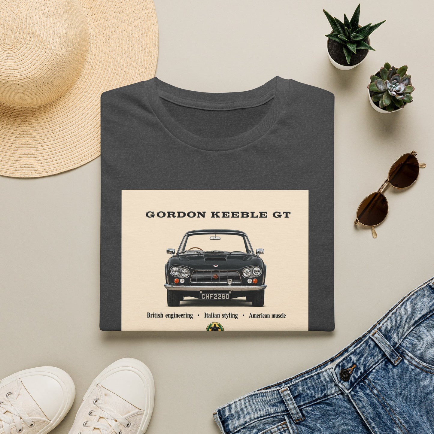 Gordon Keeble GT Classic Sports Car Unisex Softstyle T-Shirt