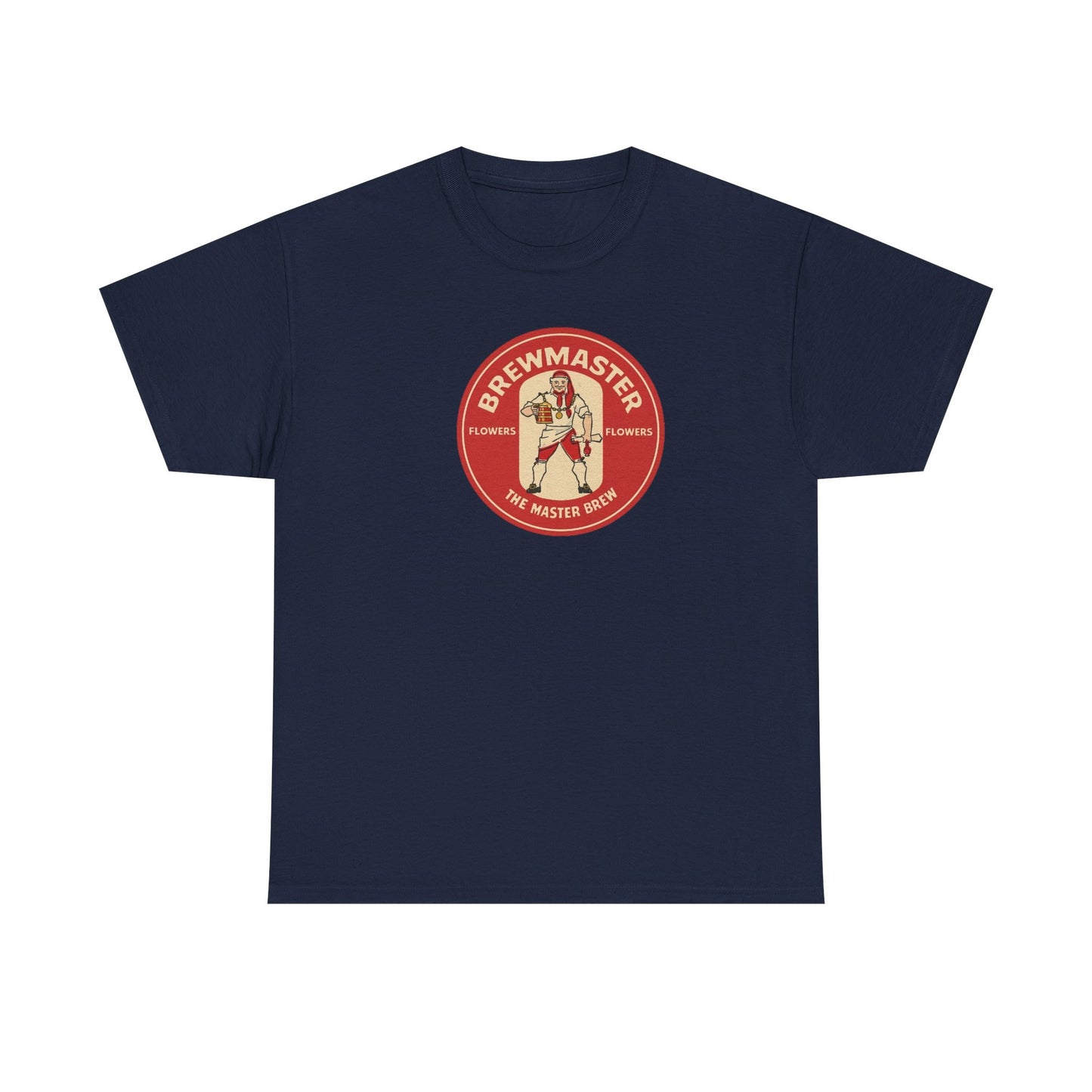 Brewmaster Retro Logo Tee — "Brewmaster: The Master Brewer"