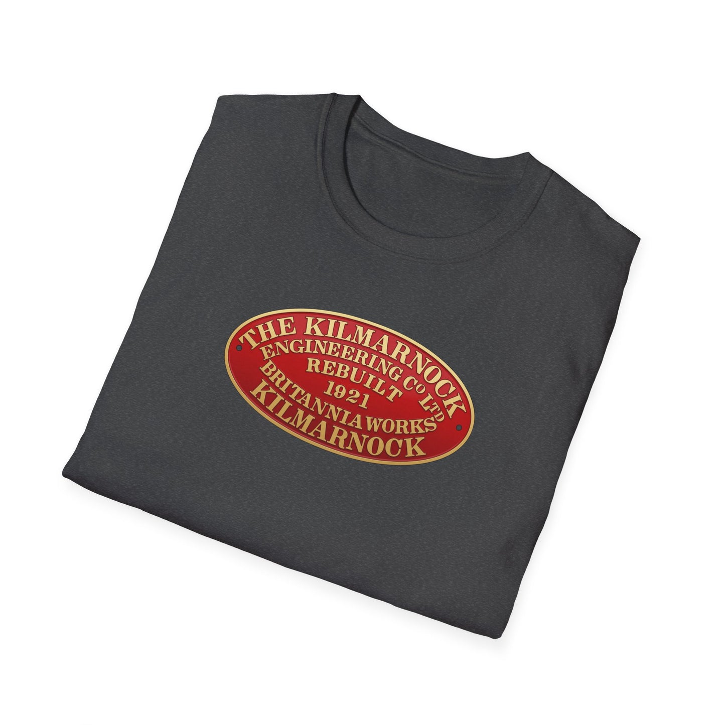Kilmarnock Engineering Locomotive Works T-Shirt | Scottish Railway Heritage Tee