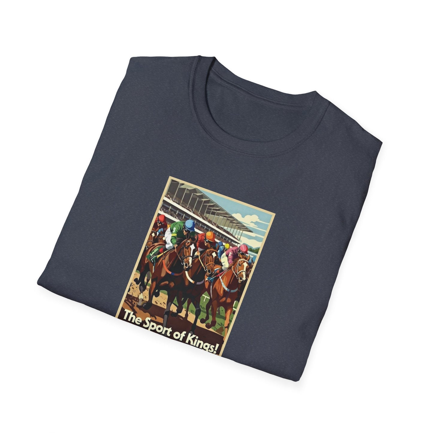 Horse Racing T-Shirt – "The Sport of Kings" Vintage Jockey Graphic