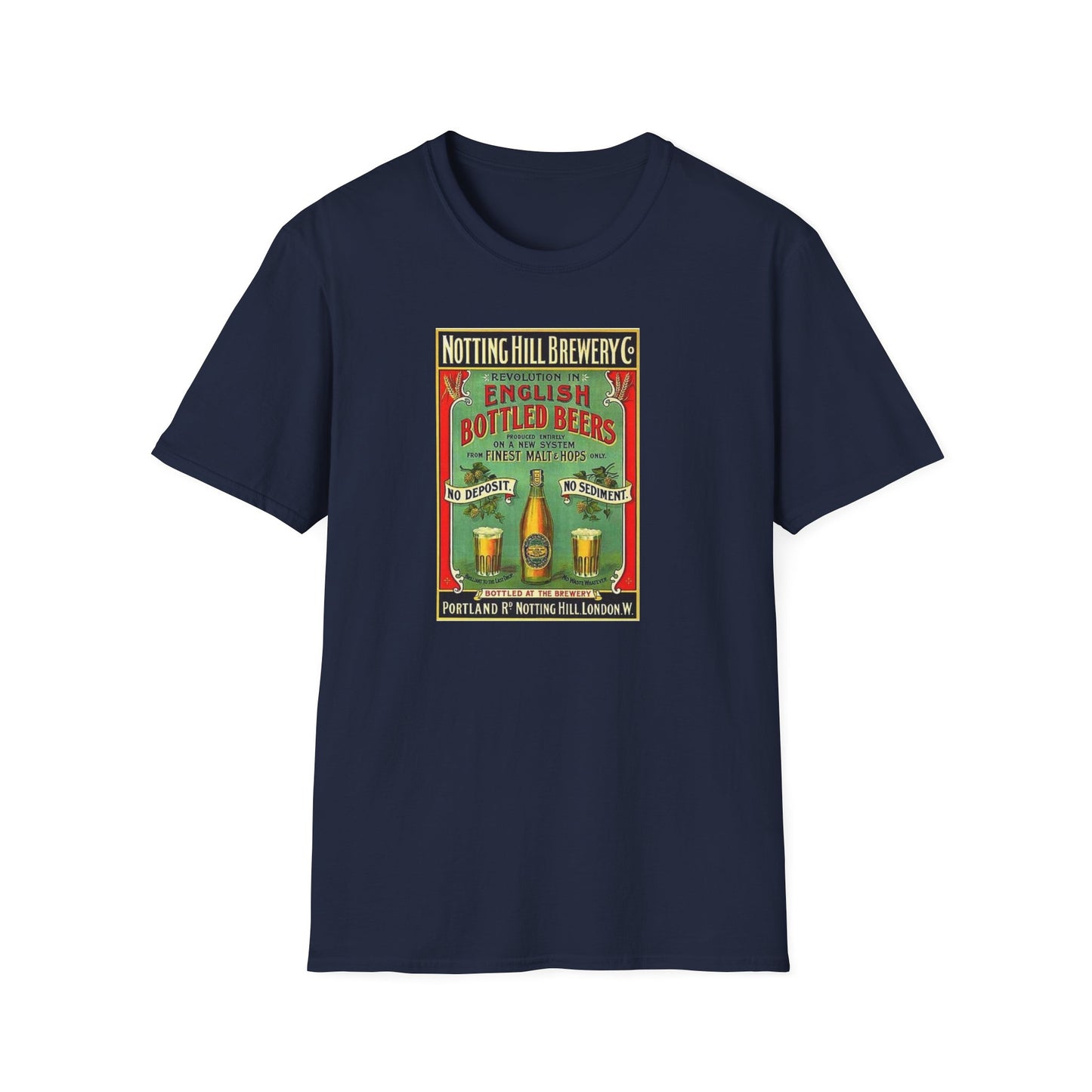 Retro Notting Hill T shirt ! An ideal gift for those who love Notting Hill looking for something a little different