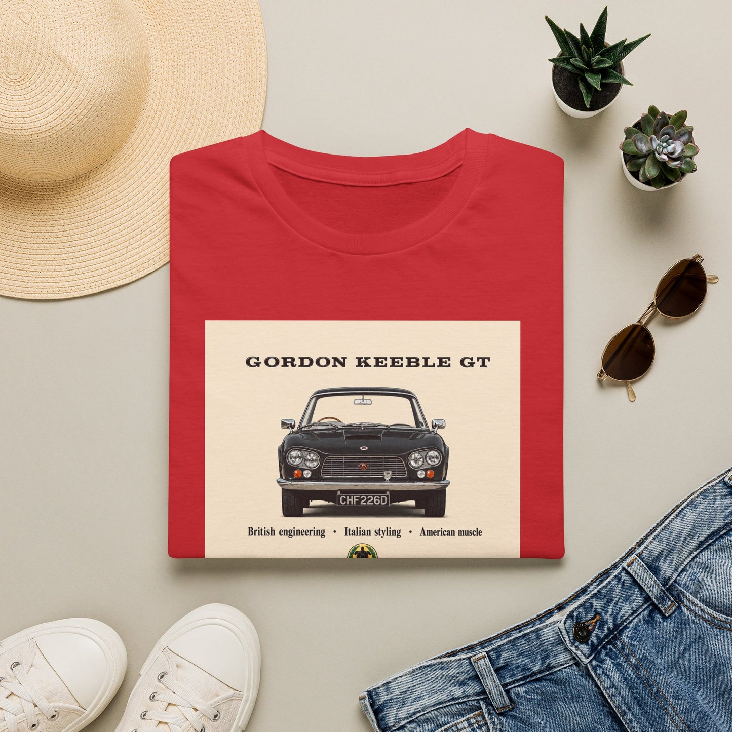 Gordon Keeble GT Classic Sports Car Unisex Softstyle T-Shirt