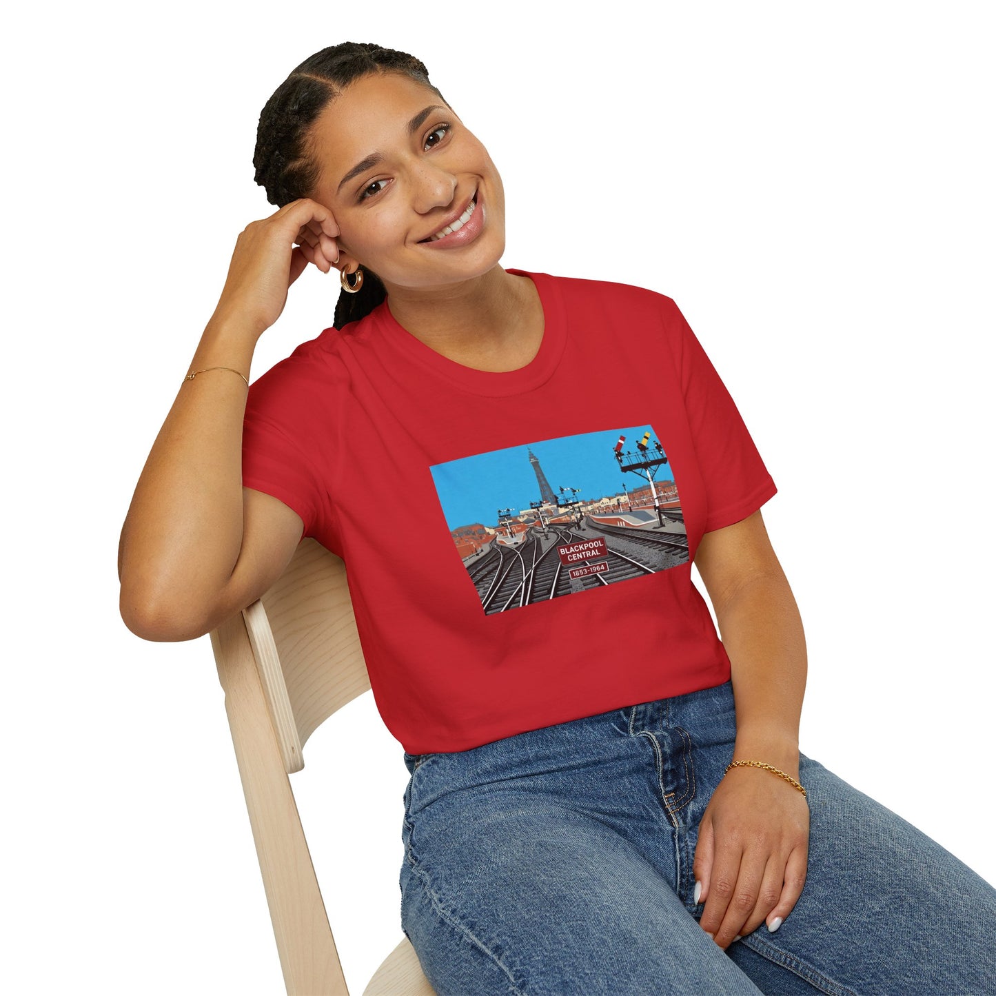 Blackpool Central Railway nostalgia T shirt