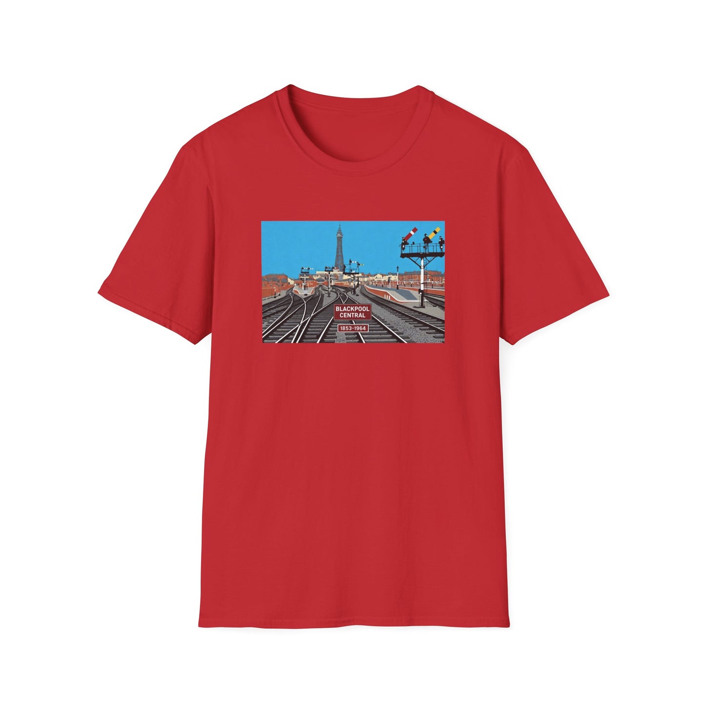 Blackpool Central Railway nostalgia T shirt