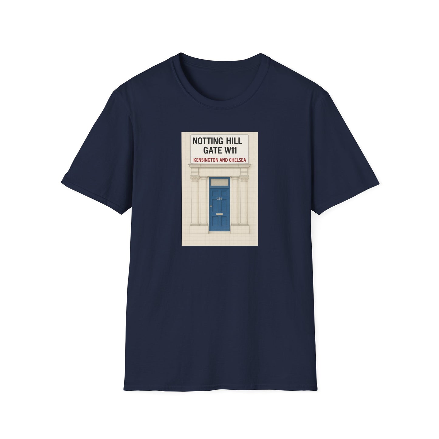 Iconic Notting Hill T shirt .The ultimate gift or souvenir