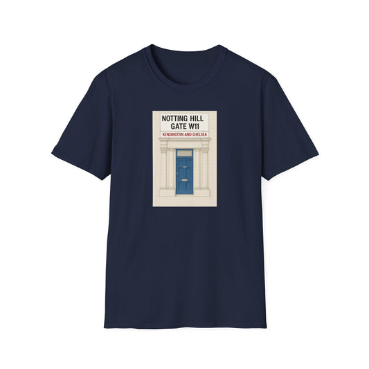 Iconic Notting Hill T shirt .The ultimate gift or souvenir