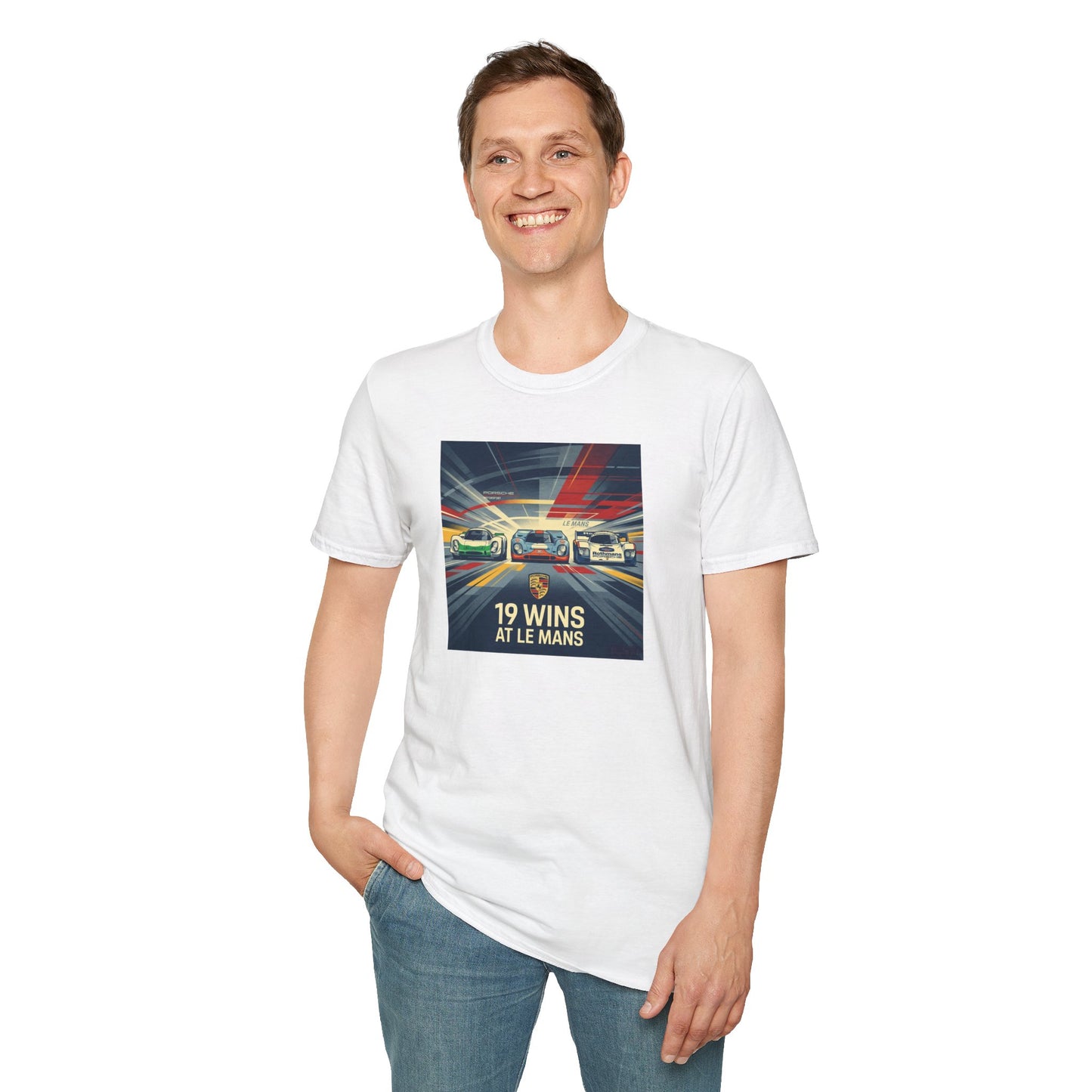 Porsche 19 Le Mans Wins T-Shirt — Commemorative Racing Tee