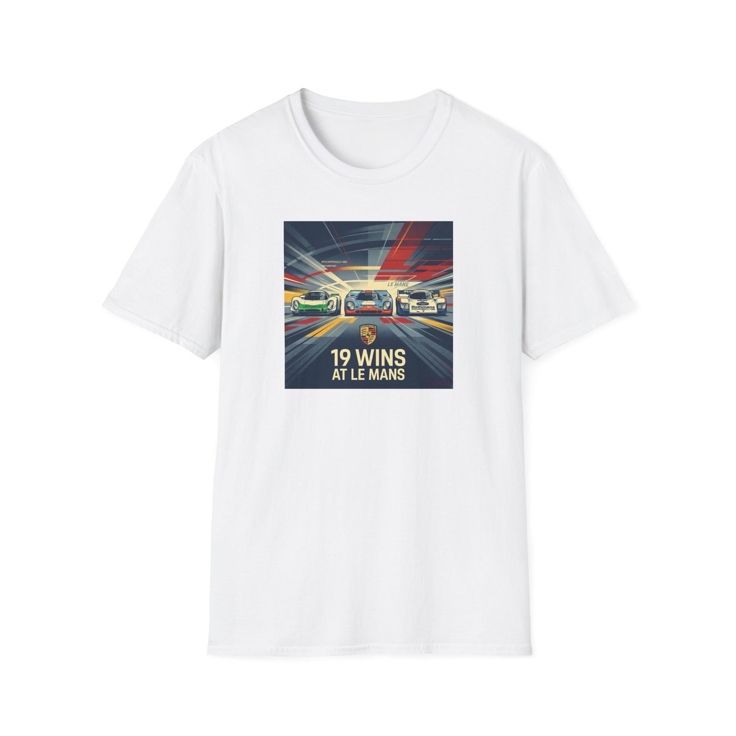Porsche 19 Le Mans Wins T-Shirt — Commemorative Racing Tee