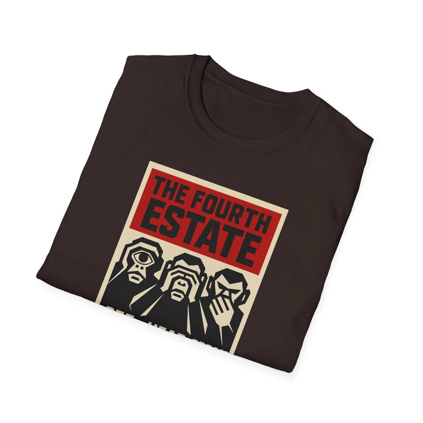 The Fourth Estate Graphic T-Shirt - See No Evil, Hear No Evil, Speak No Evil