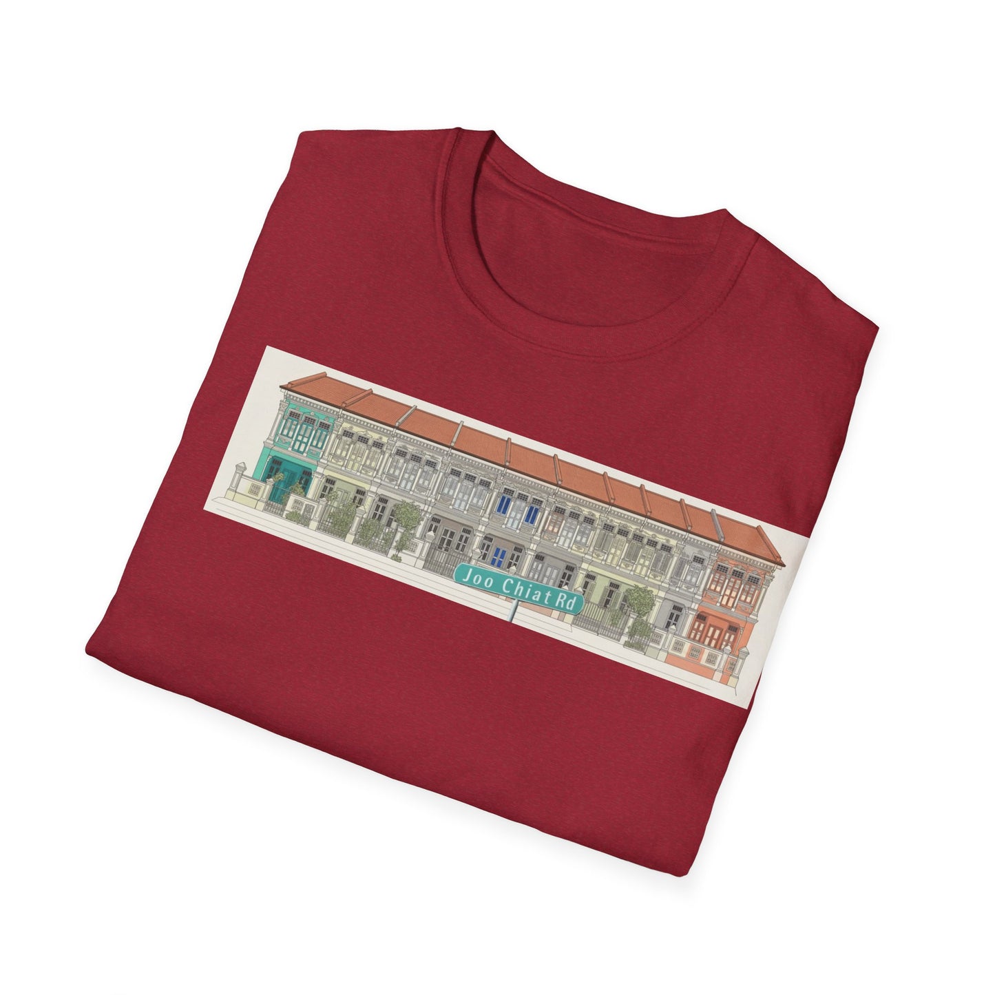 Joo Chiat Rd T shirt , celebrating the Notting Hill of Singapore !