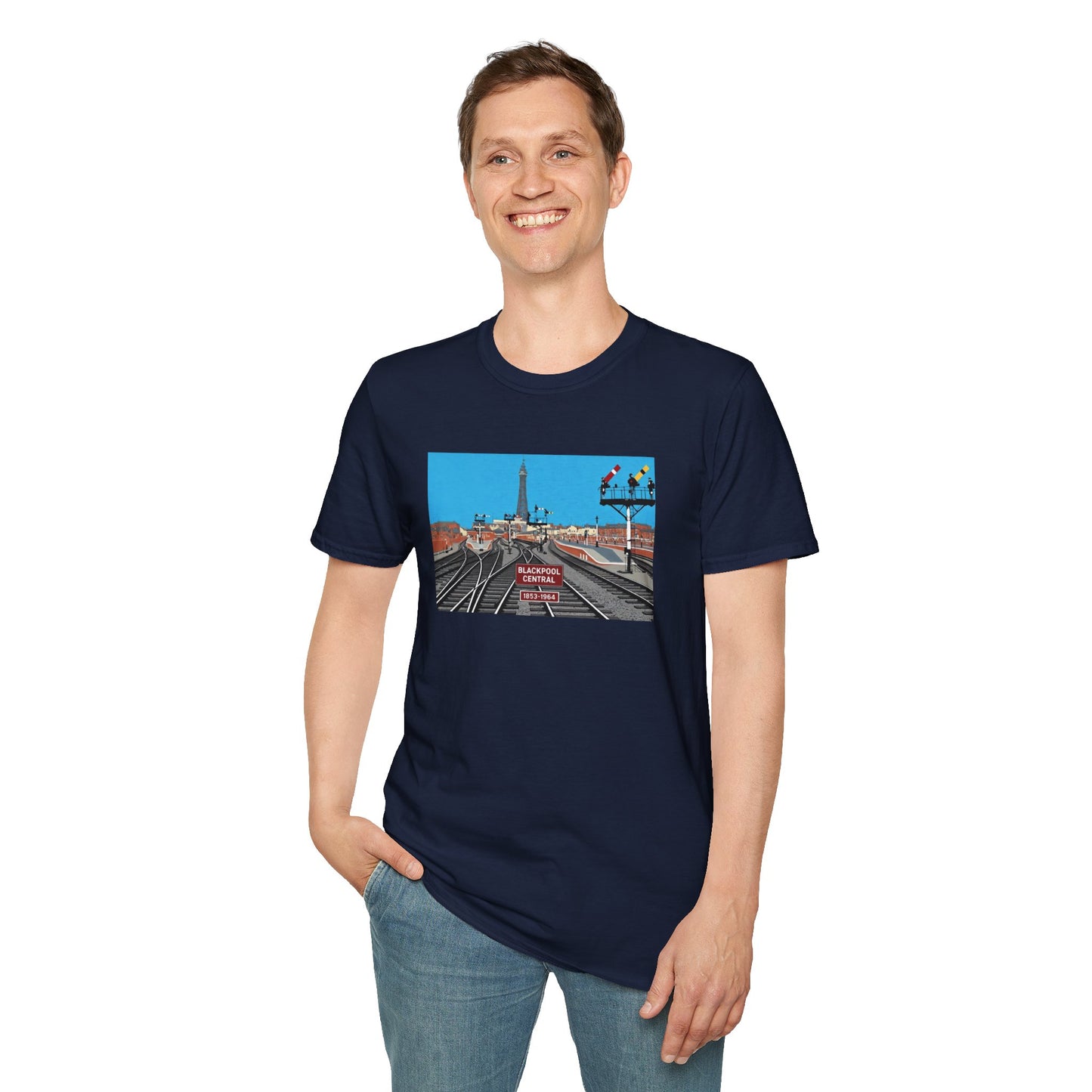 Blackpool Central Railway nostalgia T shirt