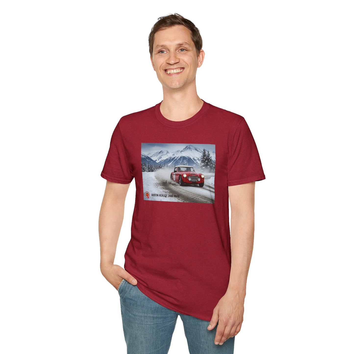 The Mighty Austin Healey 3000 Rally car  Unisex T-Shirt