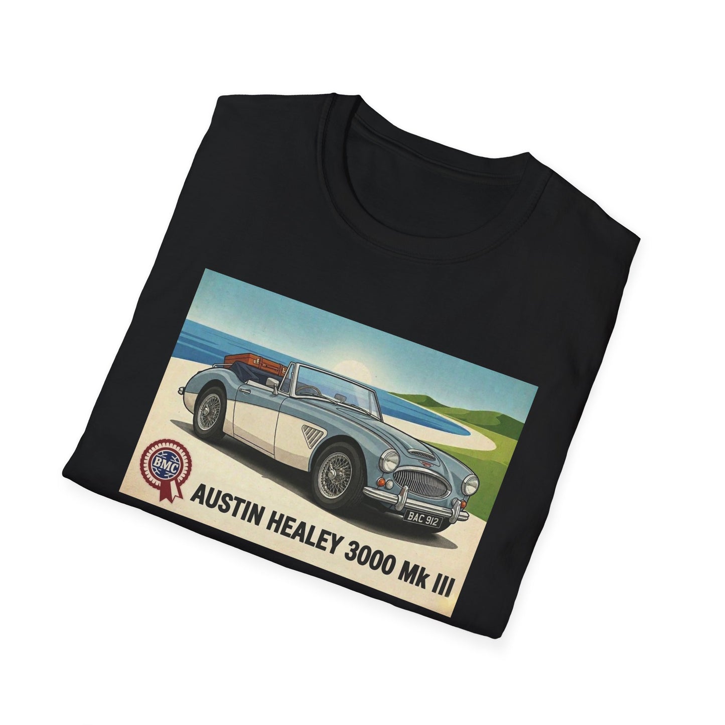 Austin Healey 3000 MkIII Classic Car T-Shirt — Vintage  Sports Car Tee