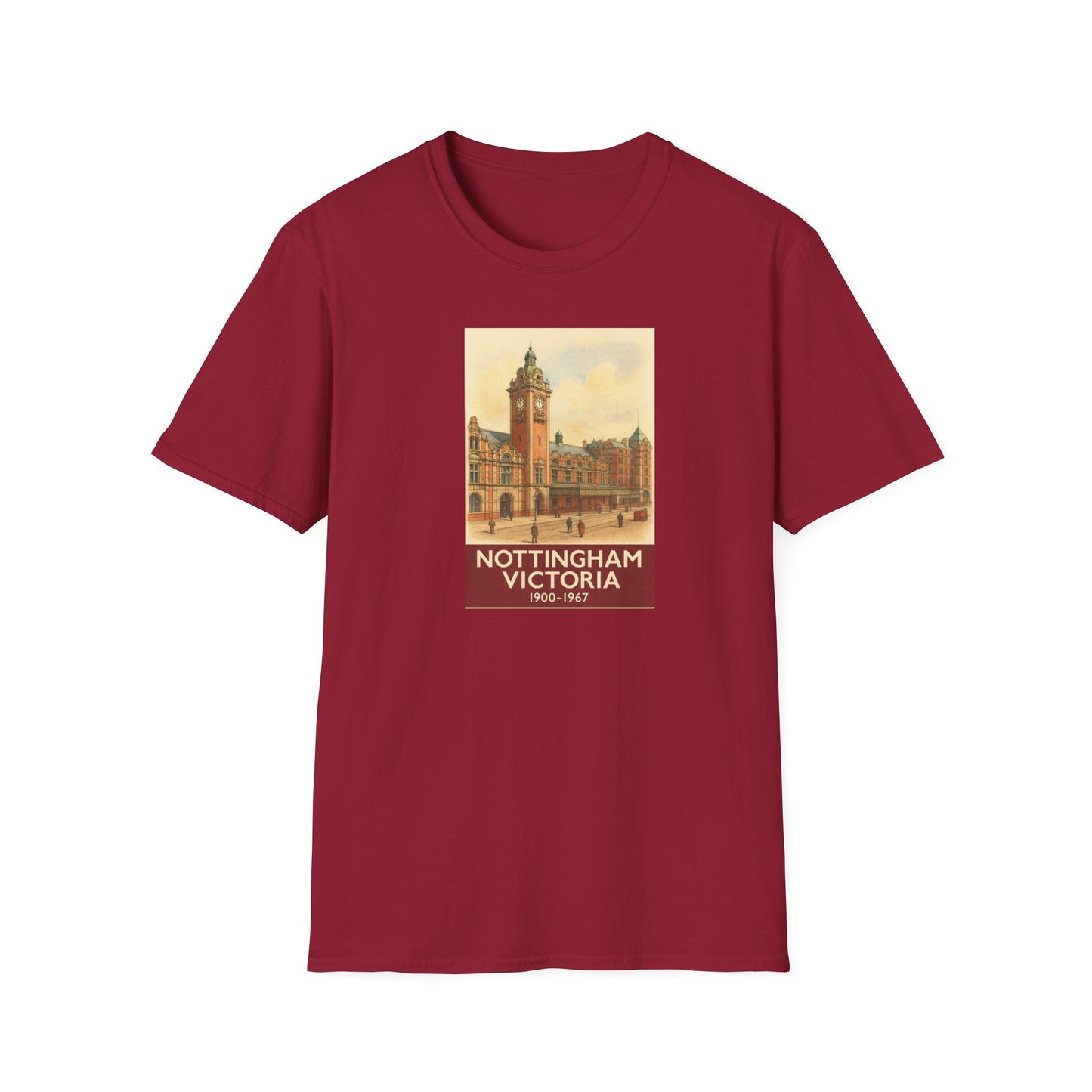 Nottingham Victoria Station retro T-Shirt