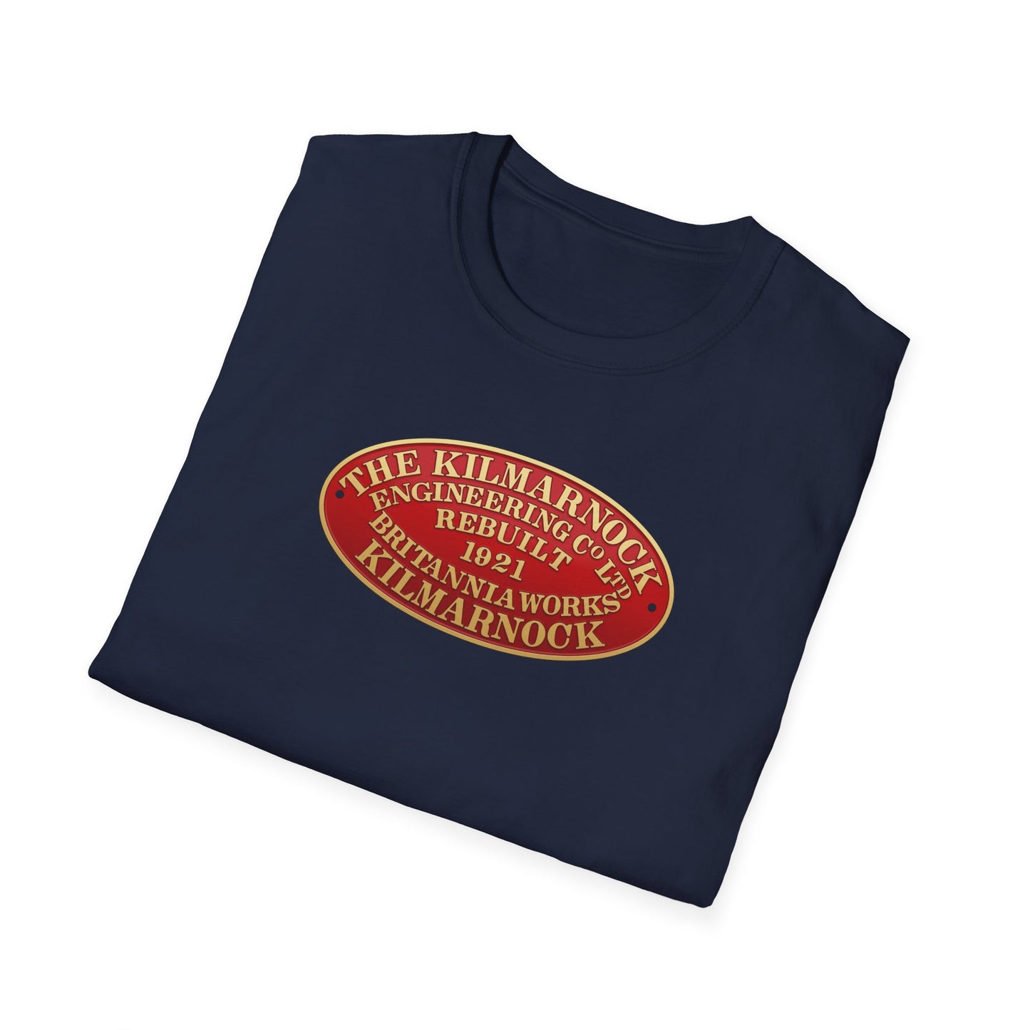 Kilmarnock Engineering Locomotive Works T-Shirt | Scottish Railway Heritage Tee
