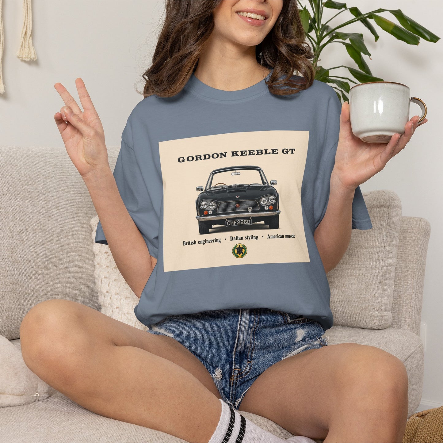 Gordon Keeble GT Classic Sports Car T-Shirt Extra colours