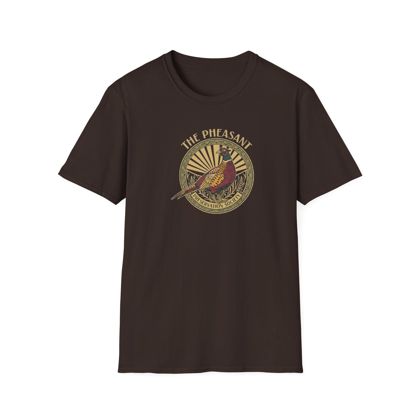 Pheasant Preservation Society  T shirt  An ideal present for those friends  who have " had a bad day in the field "