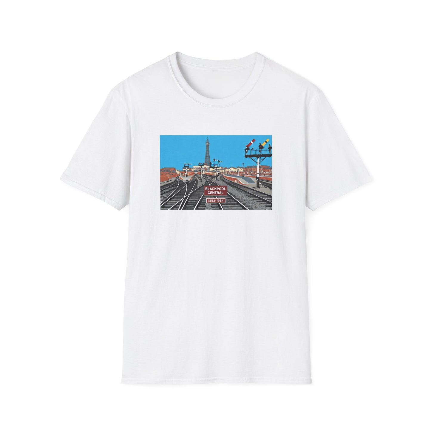 Blackpool Central Railway nostalgia T shirt