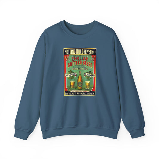 Retro Notting Hill Brewery  Crewneck Sweatshirt !