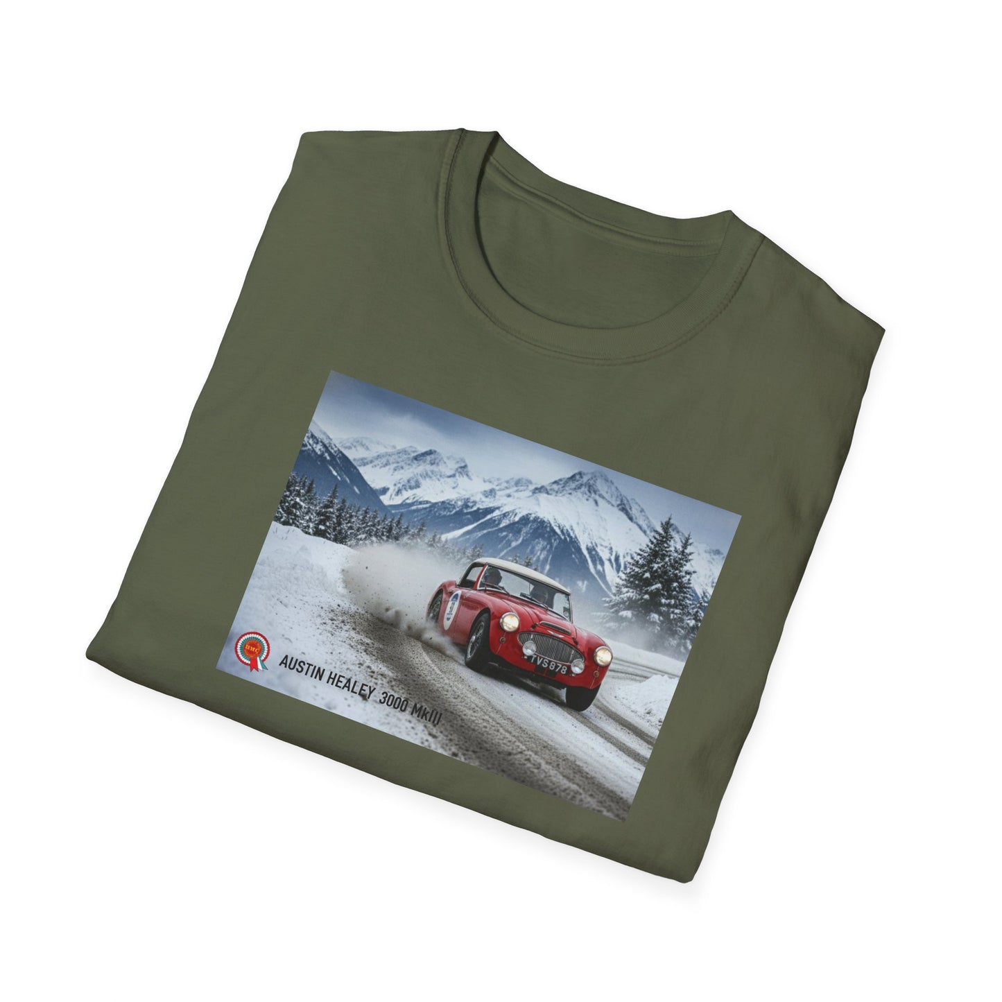 The Mighty Austin Healey 3000 Rally car  Unisex T-Shirt