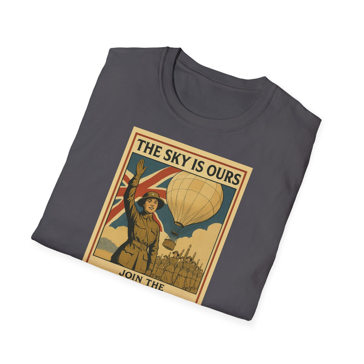 Women's Auxiliary Balloon Corps T-Shirt — Blackadder Goes Forth Comedy Gift