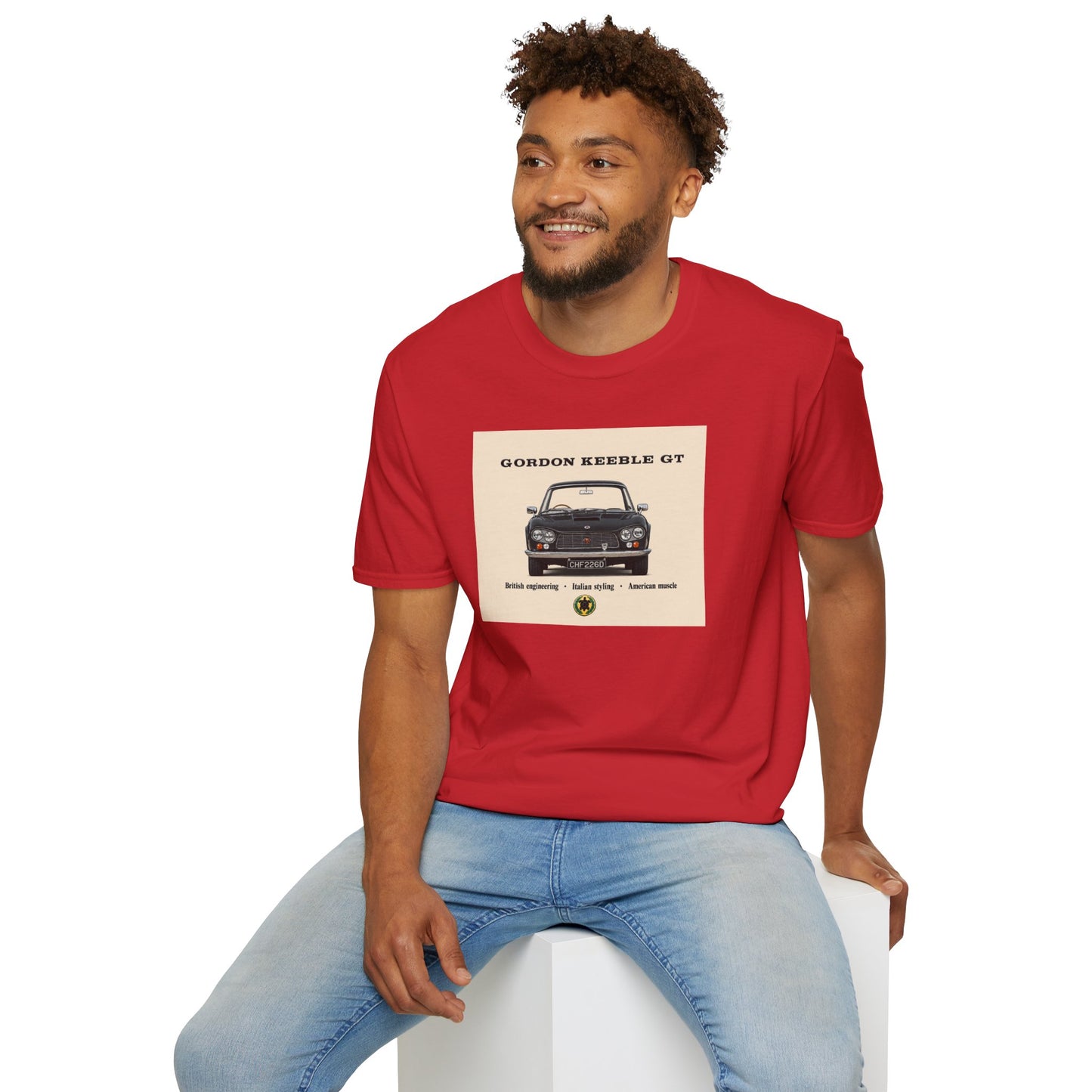 Gordon Keeble GT Classic Sports Car Unisex Softstyle T-Shirt