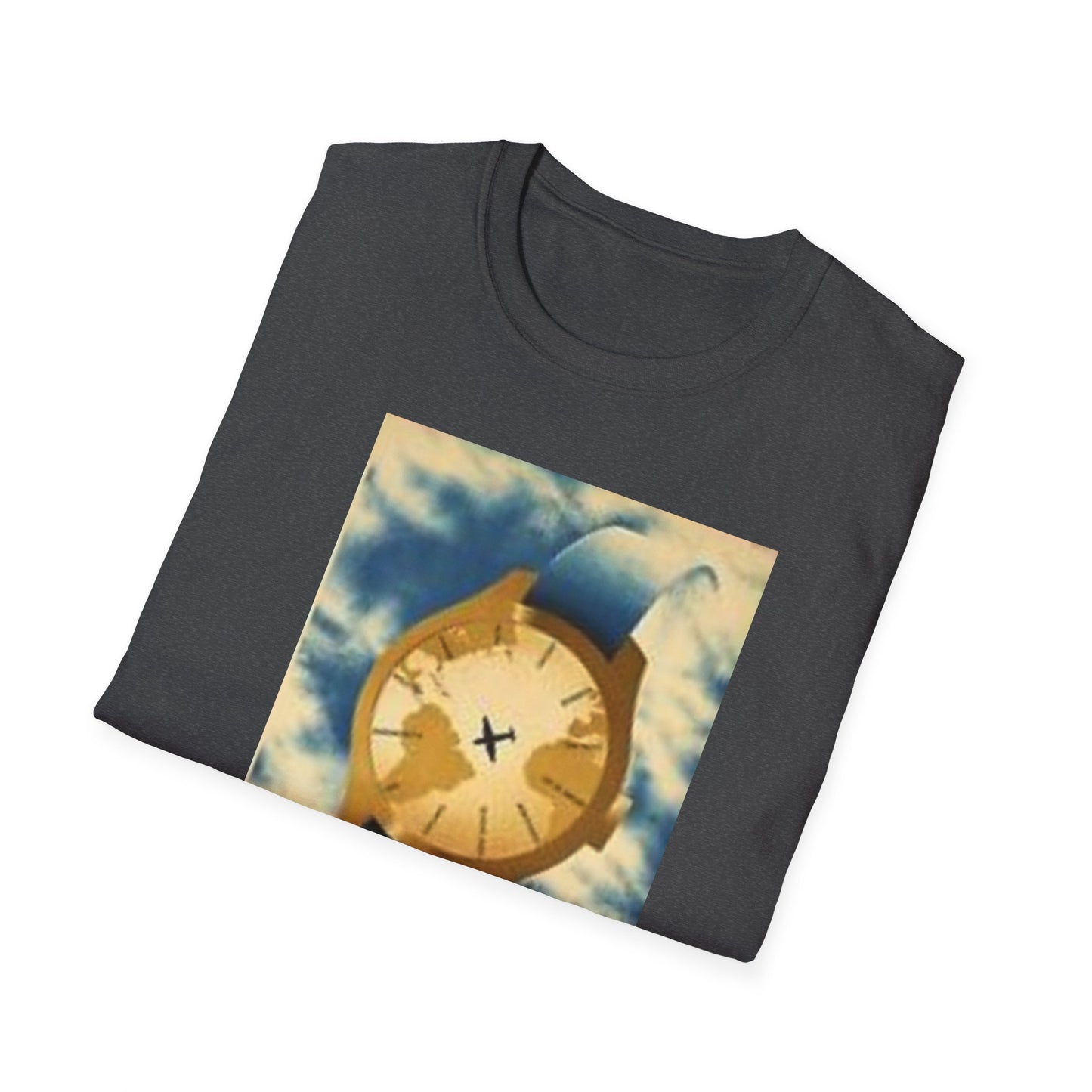 Time Flies T-Shirt — Vintage Airplane Watch Travel Graphic Tee