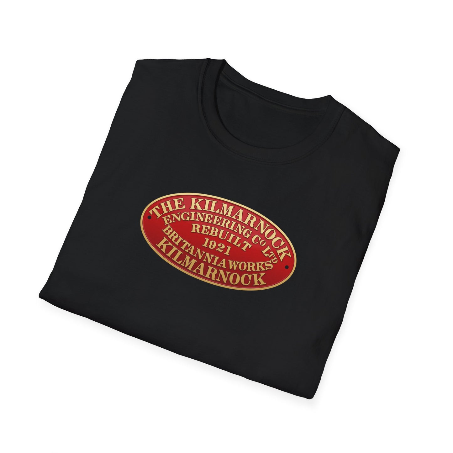 Kilmarnock Engineering Locomotive Works T-Shirt | Scottish Railway Heritage Tee
