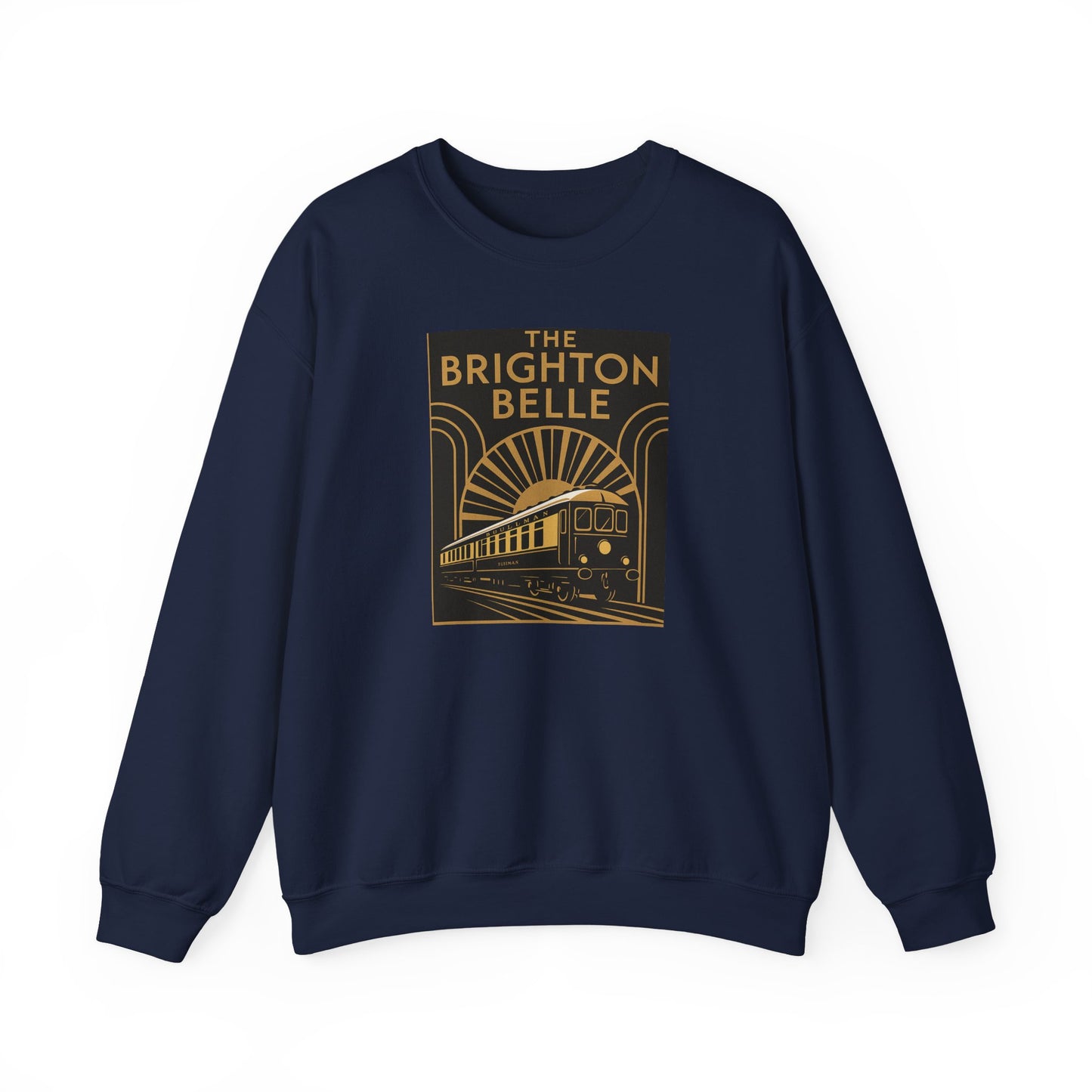 Brighton Belle Art Deco Sweatshirt — Vintage Pullman Train Crewneck