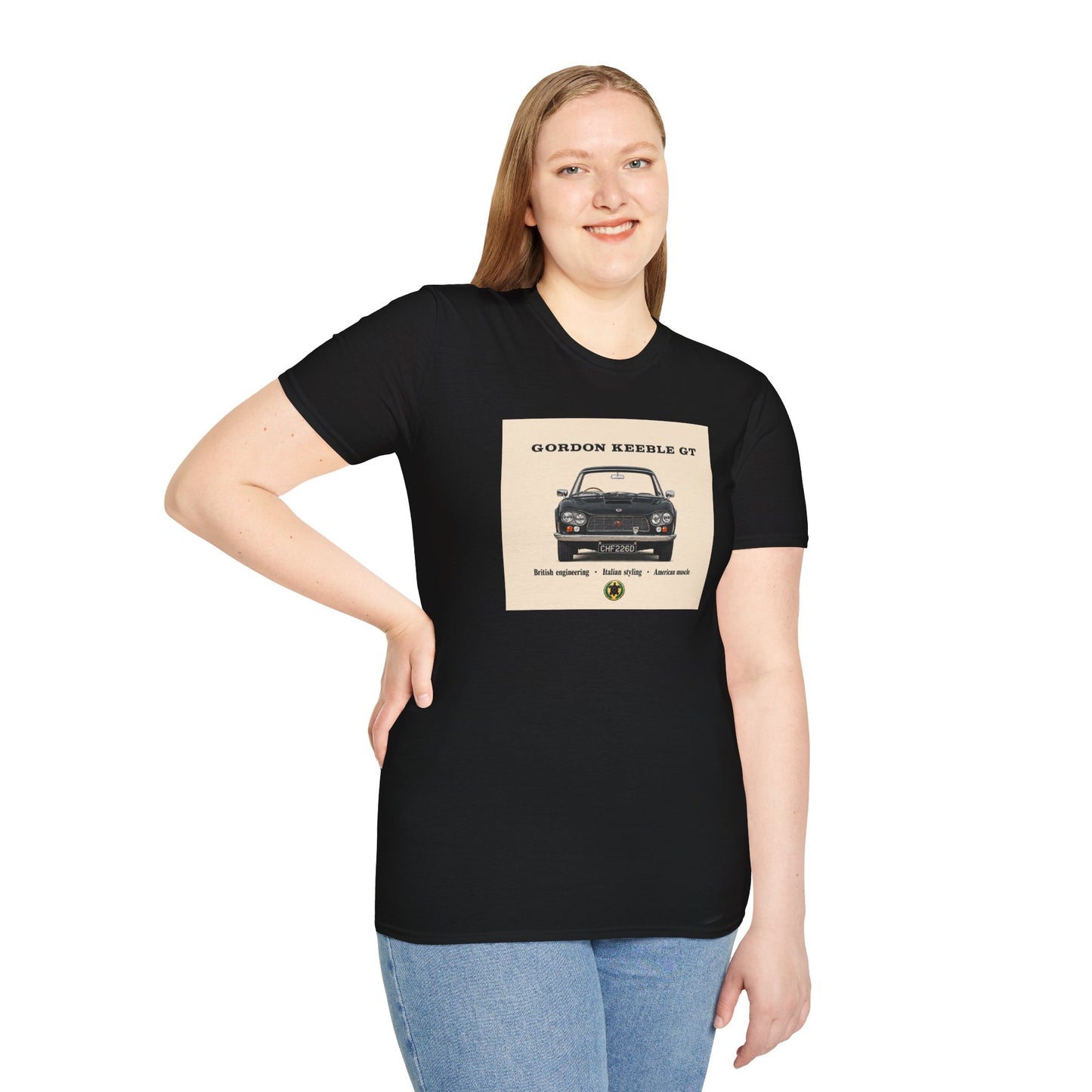 Gordon Keeble GT Classic Sports Car Unisex Softstyle T-Shirt