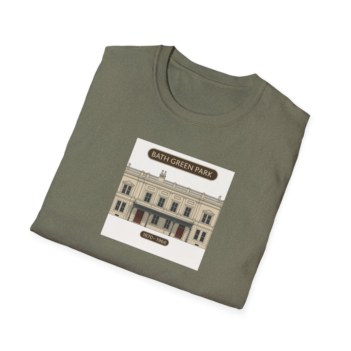 Vintage Bath Green Park Unisex T-Shirt