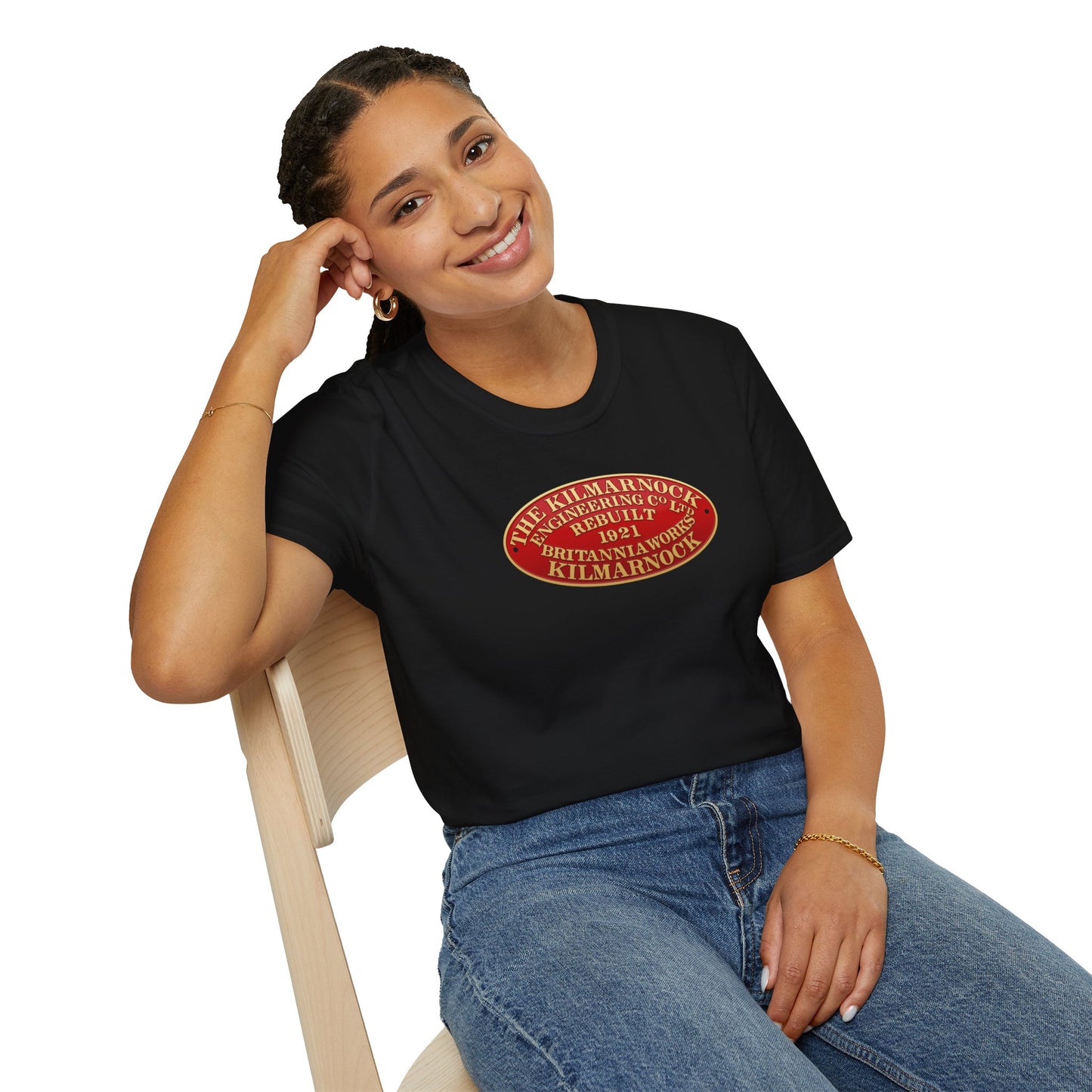 Kilmarnock Engineering Locomotive Works T-Shirt | Scottish Railway Heritage Tee