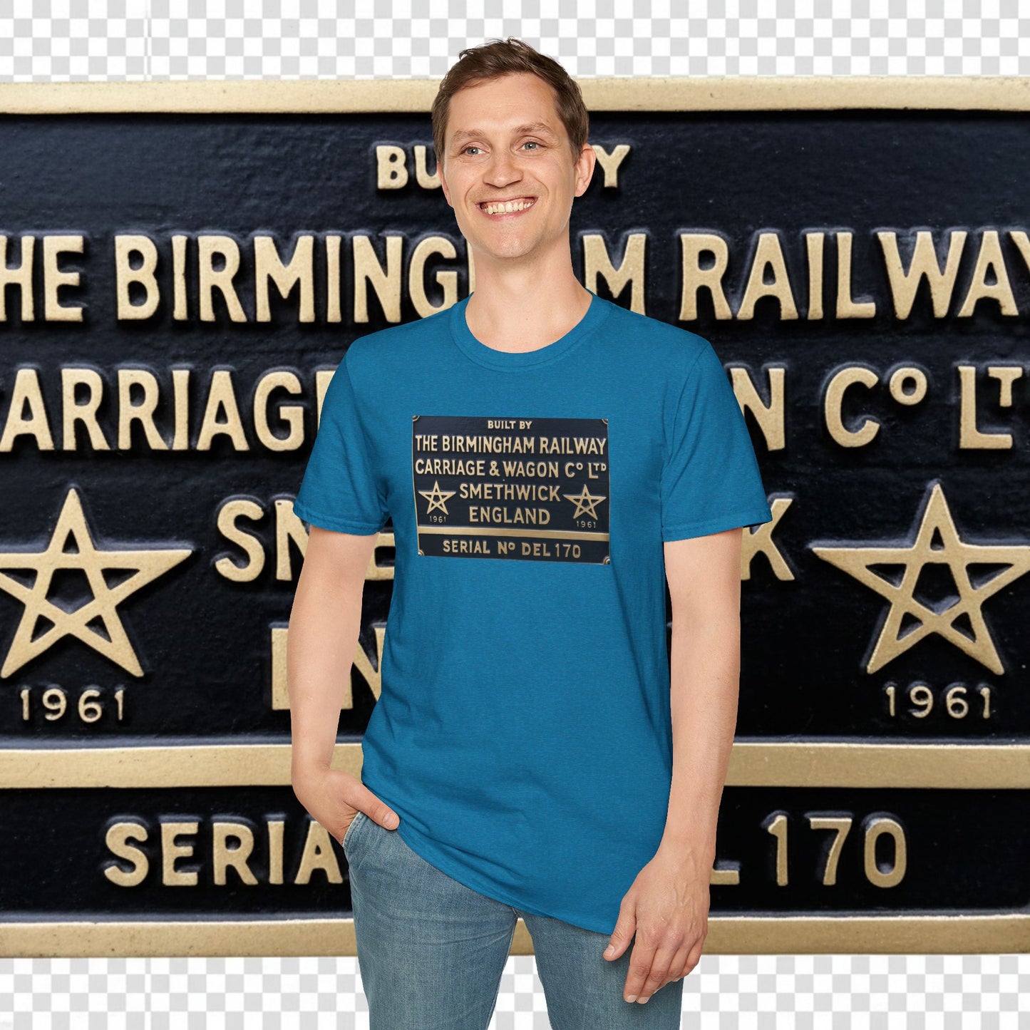 Birmingham Railway Carriage & Wagon Co. Vintage T-Shirt for the true enthusiast
