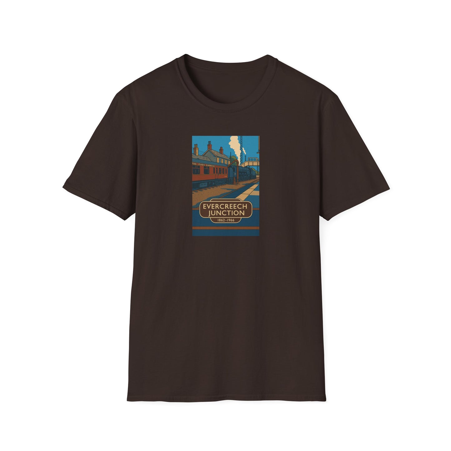 Somerset & Dorset Railway Pines Express T-Shirt — Evercreech Junction Heritage Tee