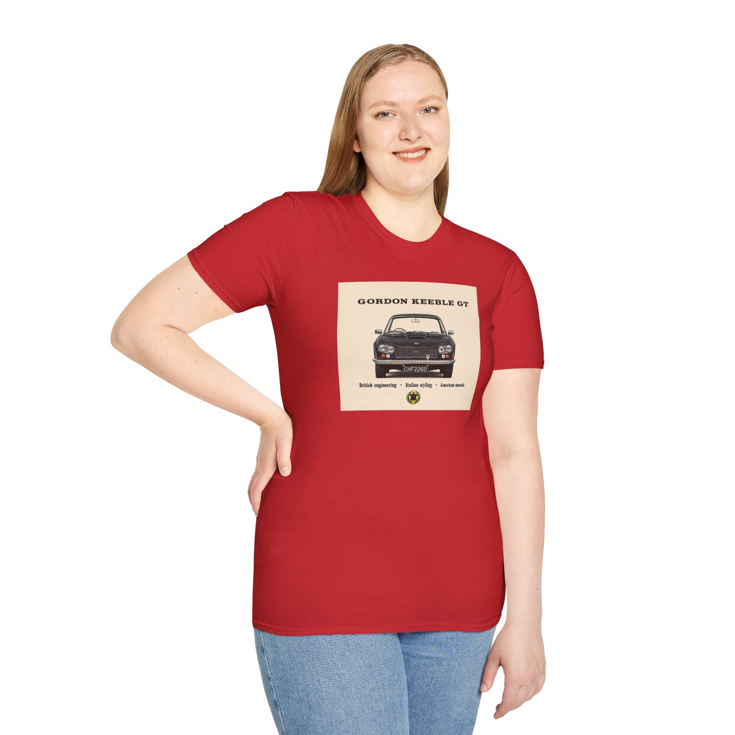 Gordon Keeble GT Classic Sports Car Unisex Softstyle T-Shirt