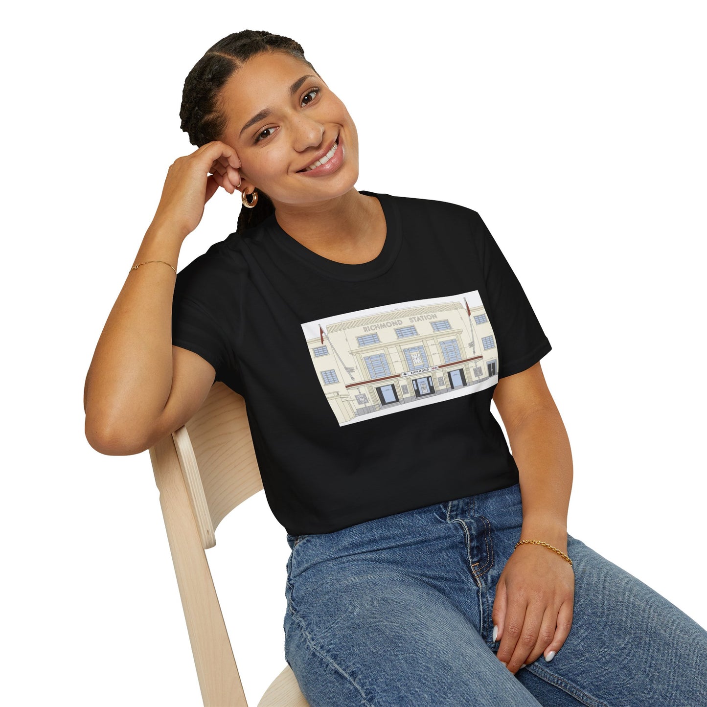 Richmond Underground Station . An  Architectural Landmark Tee