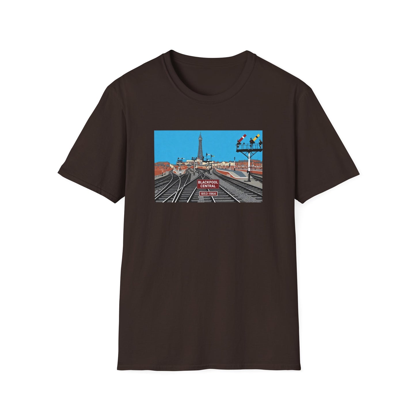 Blackpool Central Railway nostalgia T shirt