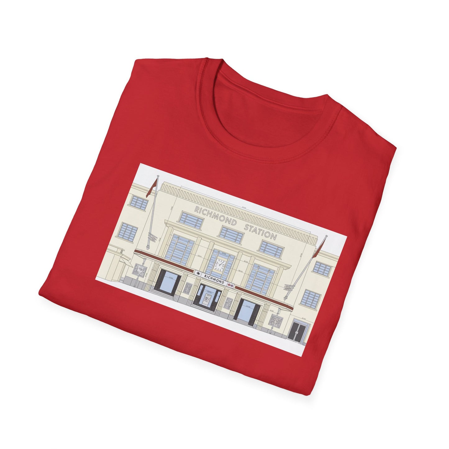 Richmond Underground Station . An  Architectural Landmark Tee
