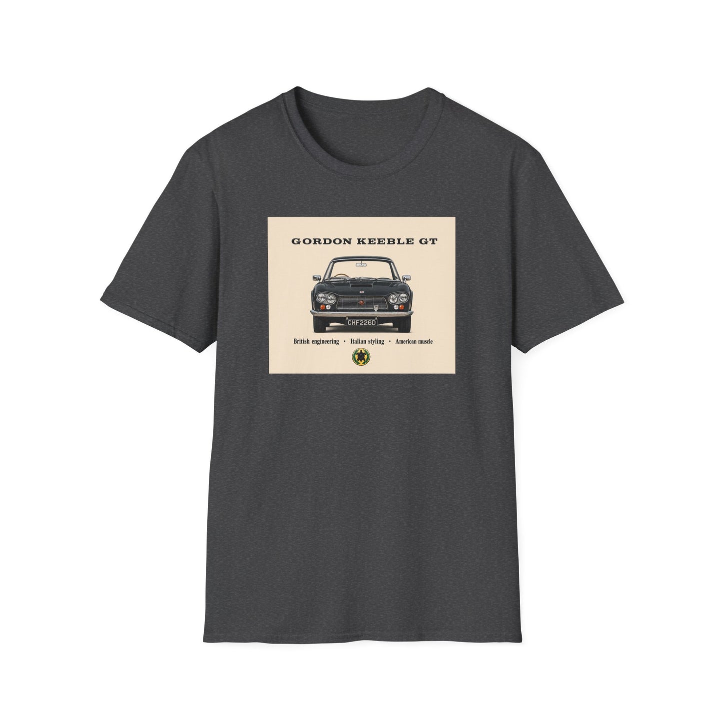 Gordon Keeble GT Classic Sports Car Unisex Softstyle T-Shirt