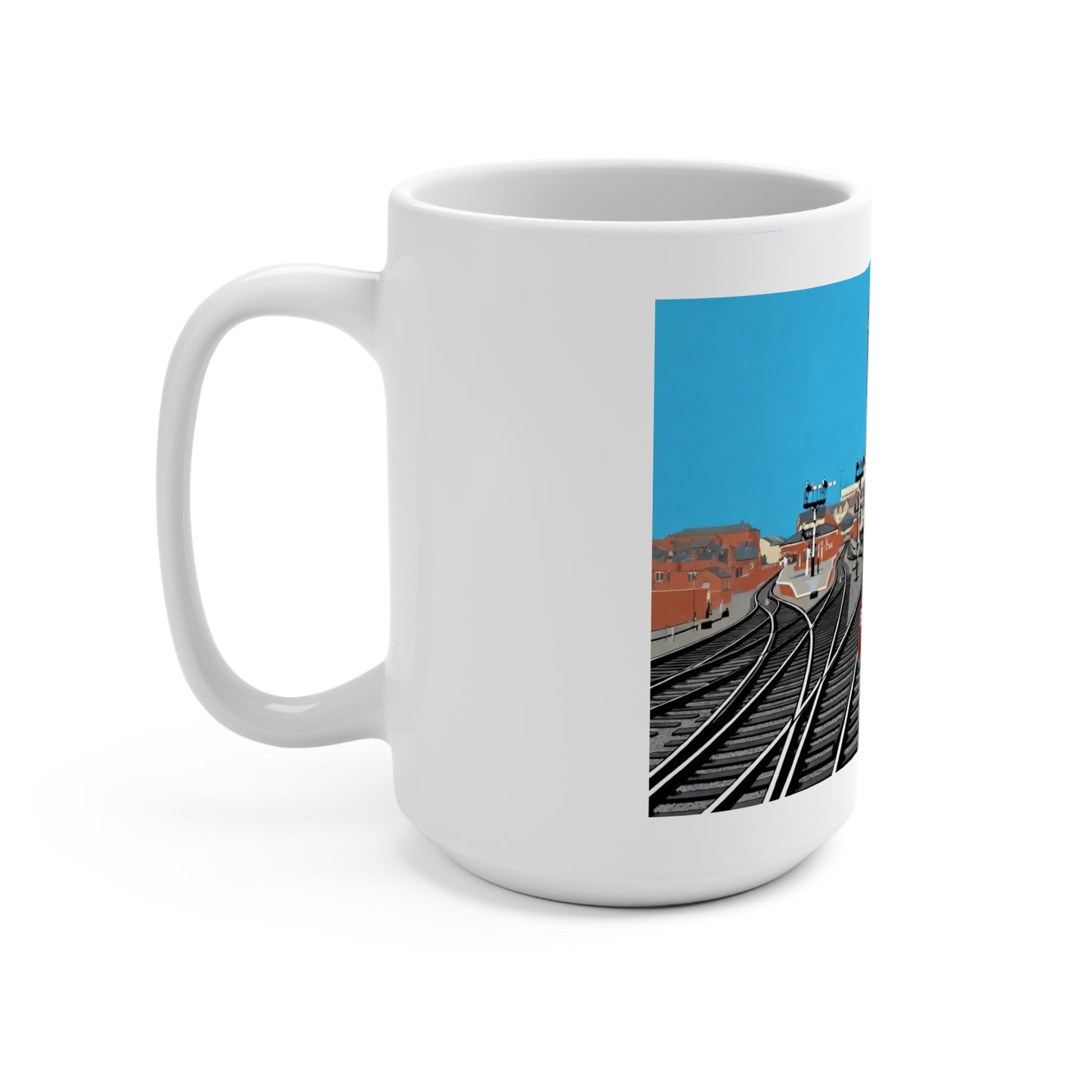 Blackpool Railway Souvenir Mug — LNWR & Beeching Closure 15oz