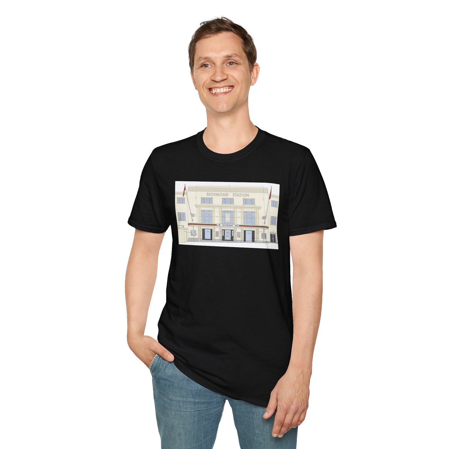 Richmond Underground Station . An  Architectural Landmark Tee