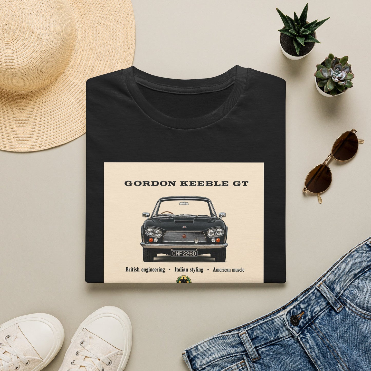Gordon Keeble GT Classic Sports Car Unisex Softstyle T-Shirt