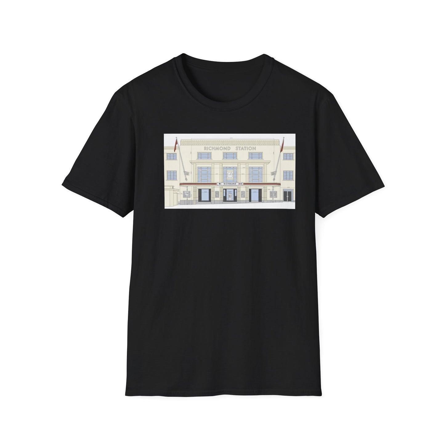 Richmond Underground Station . An  Architectural Landmark Tee
