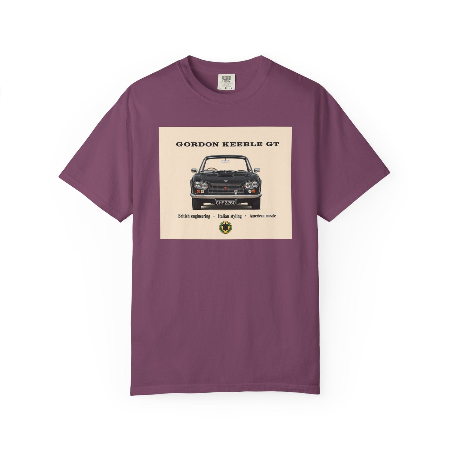 Gordon Keeble GT Classic Sports Car T-Shirt Extra colours